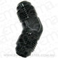 Aeroflow AF827-03BLK Male -3 45 Deg Union Black