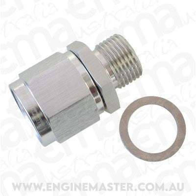 Aeroflow AF906-10-M18S M18 x 1.5 to -10 Female Swivelsilver Washer Seal