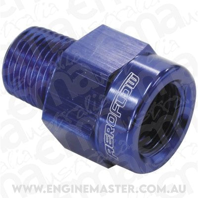 Aeroflow AF925-04-04 1/8" Bsp Male to 1/8" NPT Female Blue