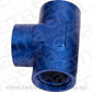 Aeroflow AF938-16 Female Tee -16 ORB Blue 3x -16 ORB Port S
