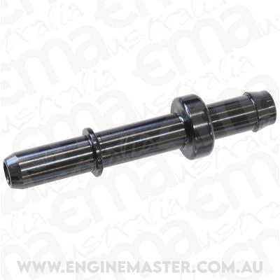 Aeroflow AF810-06BLK 3/8" MALE TUBE TO 10MM / 3/8" Barb BLACK ADAPTER