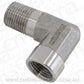 Aeroflow AF914-02SS 90 Deg Female - Male Elbow 1/8NPT Stainless Steel