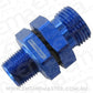 Aeroflow AF928-10-06 -10 ORB to 3/8" NPT Coupler Blue -10 ORB to 3/8"