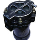 Clear View Filtration CV405-115-B 4" Screw-On Oil Filter Assembly - Black