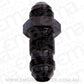 Aeroflow AF832-20BLK Straight Bulkhead -20AN Black Bulkhead Nut Seperate