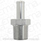 Aeroflow AF841-06-10ANS Male 3/8" NPT to -10 100/450 Series Braided Hose AN Size