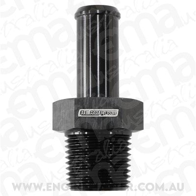 Aeroflow AF841-04ANBLK Male 1/8" NPT to -4 100 / 450 Series Hose Suit Braided An