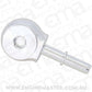 Aeroflow AF969-05-08S SLIMLINE -8ORB TO 5/16" EFI PUSH ON 90 DEG TIGHT RADIUS SILVER Aeroflow - AF 969-05-08
