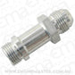 Aeroflow AF953-08S -8ORB to Male -8AN Extension Silver 1.5" Long Extension