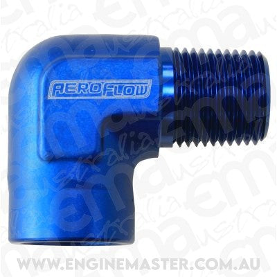 Aeroflow AF914-02 90 Deg Female - Male Elbow 1/8 NPT