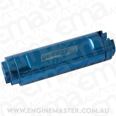 Aeroflow AF809-02 Dual Female 3/8" Push-On EFI Fuel Fitting Blue Finish
