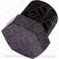 Aeroflow AF933-04BLK NPT Hex Head Plug 1/4" NPT Black 1/4" NPT