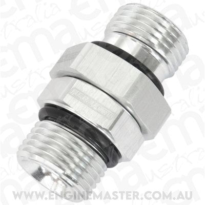Aeroflow AF929-12S -12 ORB Swivel Male to Male Silver
