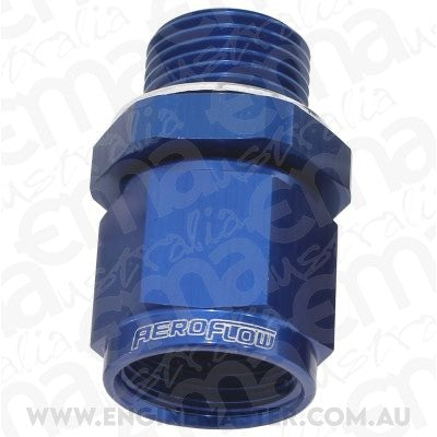 Aeroflow AF906-08-M12 M12 x 1.5 to -8 Female Swivel Blue Washer Seal