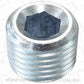 Aeroflow AF979-02 1/8" NPT Port Plug Steel Zinc Coated