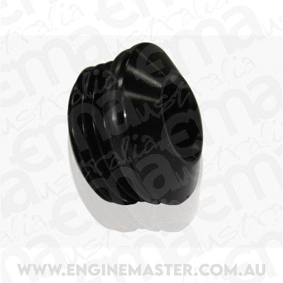 Aeroflow Performance Products AF813-08BLK ORB Slimline Port Plug -8AN Black Finish
