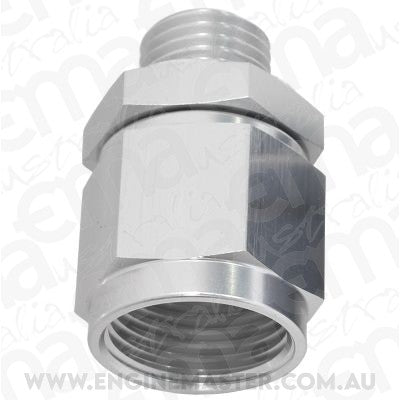 Aeroflow AF906-08-M14S M14 x 1.5 to -8 Female Swivel Silver Washer Seal