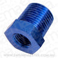 Aeroflow AF912-08-06 NPT Pipe Reducer Blue 1/2" NPT Male 3/8" NPT Female