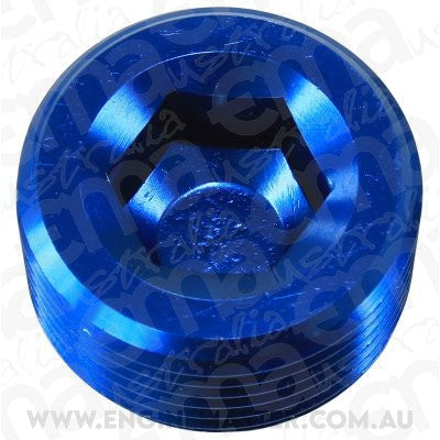 Aeroflow AF932-08 NPT Plug 1/2" Blue 1/2'' NPT