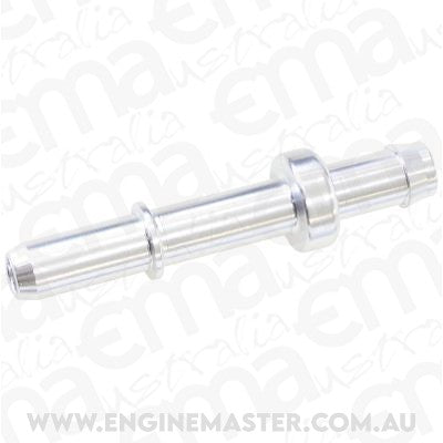 Aeroflow AF810-06S 3/8" MALE TUBE TO 10MM / 3/8" Barb SILVER ADAPTER