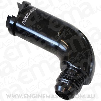 Aeroflow AF803-03BLK 90 Deg Push On Fuel Fitting 3/8" Return Side -8AN LS1 Lt1