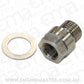 Aeroflow AF912-M12-01SS M12x1.25 Pipe Reduce to F/Male1/8" NPT Stainless Steel