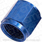Aeroflow AF818-08 Tube Nut -8AN to 1/2" Tube Blue -8AN to 1/2" Hard Line