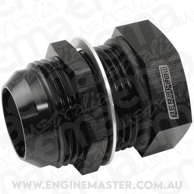 Aeroflow AF777-10BLK Bolt In -10AN Breather Cast Or Fabricated Covers Black
