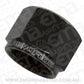 Aeroflow AF820-06BLK Flare Cap Female -6AN Black -6AN Female Blank Off