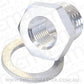 Aeroflow AF912-M12-02S M12x1.5 Pipe Reducer to F/Male1/8" NPT Silver LS Temp Adapt