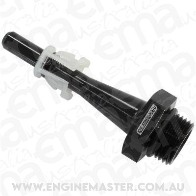 Aeroflow AF811-08-05BLK 5/16" PUSH ON EFI TO -8ORB BLACK HONDA QUICK CONNECT EFI