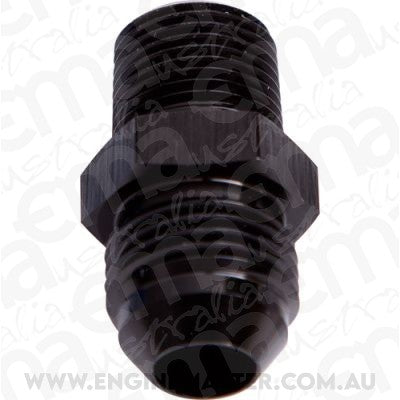 Aeroflow Performance Products AF816-06-06BLK Male Flare -6AN to 3/8" NPT Black Male Flare to NPT Adapt