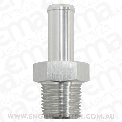 Aeroflow AF841-10ANS Male 1/2" NPT to -10 100/450 Series Braided Hose AN Size