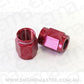 Aeroflow AF818-03R Tube Nut -3AN to 3/16" Tube Red -3AN to 3/16" Hard Line