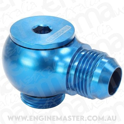 Aeroflow AF909-12 Slimline -12ORB to -12AN 90Degfor Use In Tight Radius Area