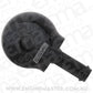 Aeroflow AF959-06-08BLK 90Â° Low Profile -8ORB to 3/8" Barb Black Finish