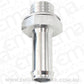 Aeroflow Performance Products AF746-04S Metric M14 x 1.5 to 5/8" Barb Silver Use with 49-1015 Pump