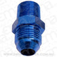 Aeroflow AF816-12 Male Flare -12AN to 3/4" NPT Blue Male Flare to NPT Adapter