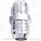 Aeroflow AF815-04S Male Flare Union -4AN Silver -4AN to -4AN Straight