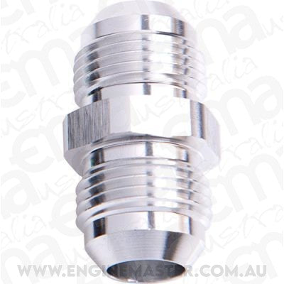Aeroflow AF815-04S Male Flare Union -4AN Silver -4AN to -4AN Straight