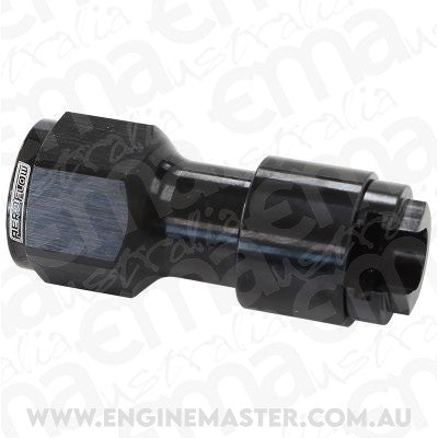 Aeroflow AF908-06-01BLK 5/16" Push On Efi to -6ORB Port Black Quick Connect Efi