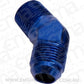 Aeroflow AF823-04 Male 45 Deg 1/8" NPT to -4AN Blue Male NPT to AN 45 Deg