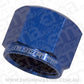Aeroflow AF820-08 Flare Cap Female -8AN Blue -6AN Female Blank Off