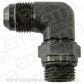 Aeroflow AF949-12BLK Male -12 ORB 90 to -12AN Male Black Full Swivel