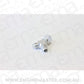 Aeroflow AF931-10-08S Y Piece -10 Swivel Nut 2x -8AN Silver