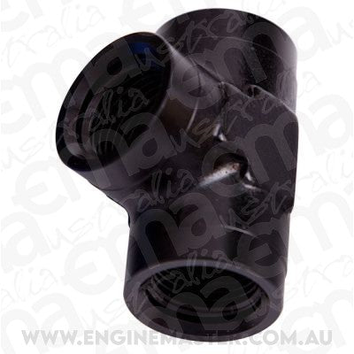 Aeroflow AF917-08BLK Female Pipe Tee 1/2" NPT Black Female 1/2" NPT