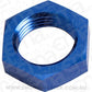 Aeroflow AF924-04 Bulkhead Nut -4AN Blue Single Nut