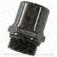 Aeroflow AF926-22-16BLK -16ORB to 1-3/8" / 35mm Barb Black 55mm Oal