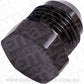 Aeroflow AF806-10BLK Flare Plug Male -10AN Black Male Flare Plug -10An