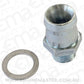 Aeroflow AF746-04ST Barb Short Adapter M14 x 1.5mm to 5/8" Zinc Coated Steel  Suits Boosted Turbocharger Water Ports